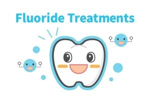 Fluoride Treatment Image in cartoon